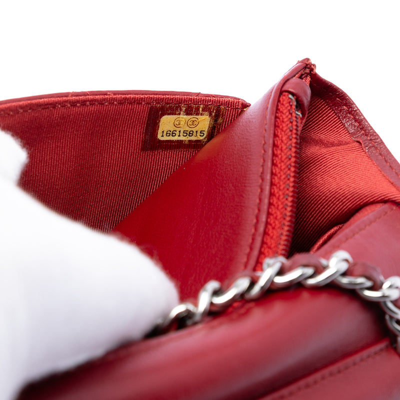 CC Quilted Lambskin Wallet on Chain - Image 6