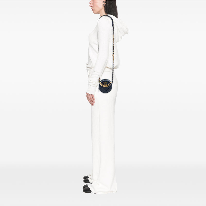 Lambskin 19 Round Clutch with Chain - Image 6