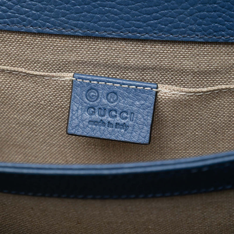 Small Dollar Calfskin Interlocking G Crossbody - Image 5
