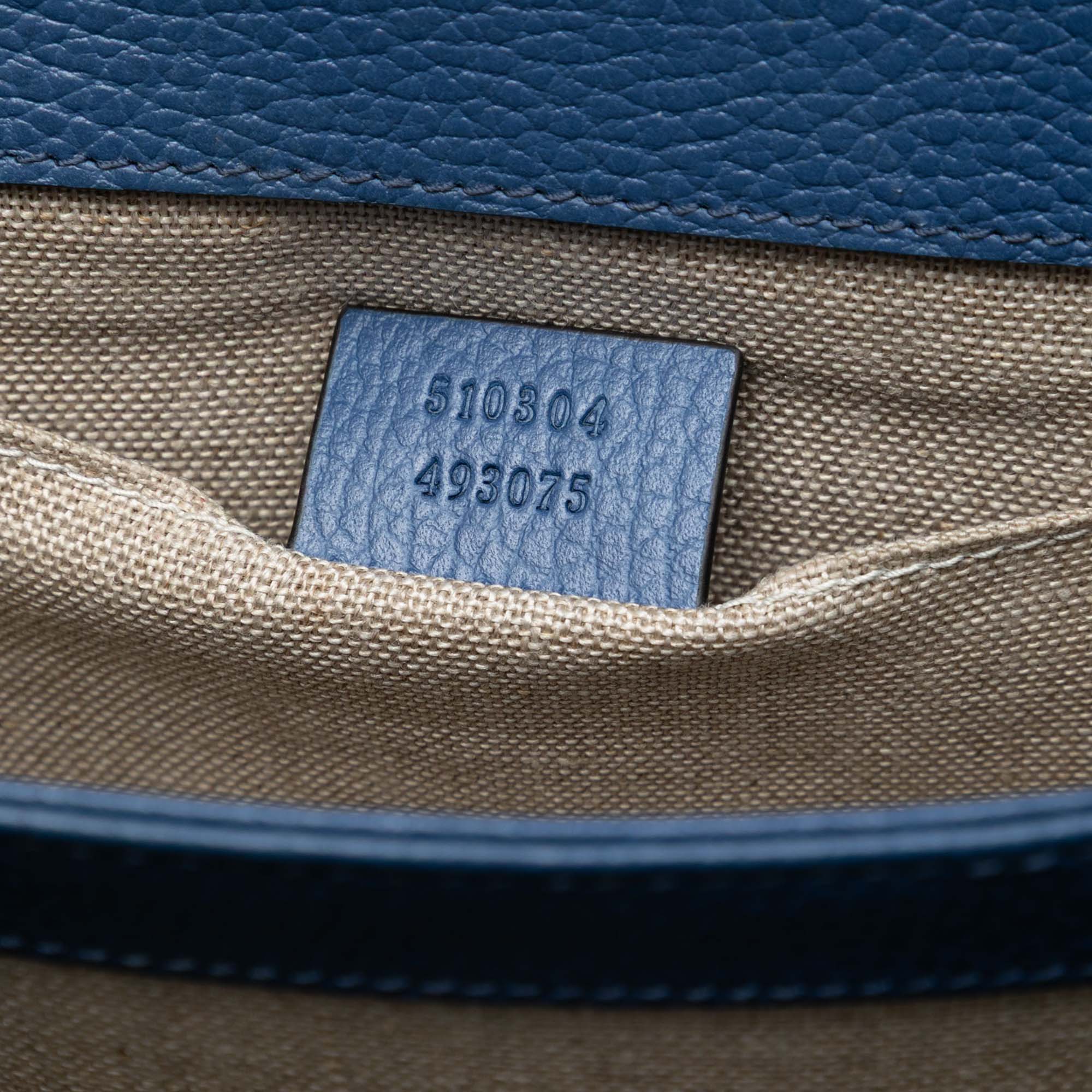 Small Dollar Calfskin Interlocking G Crossbody - Image 6