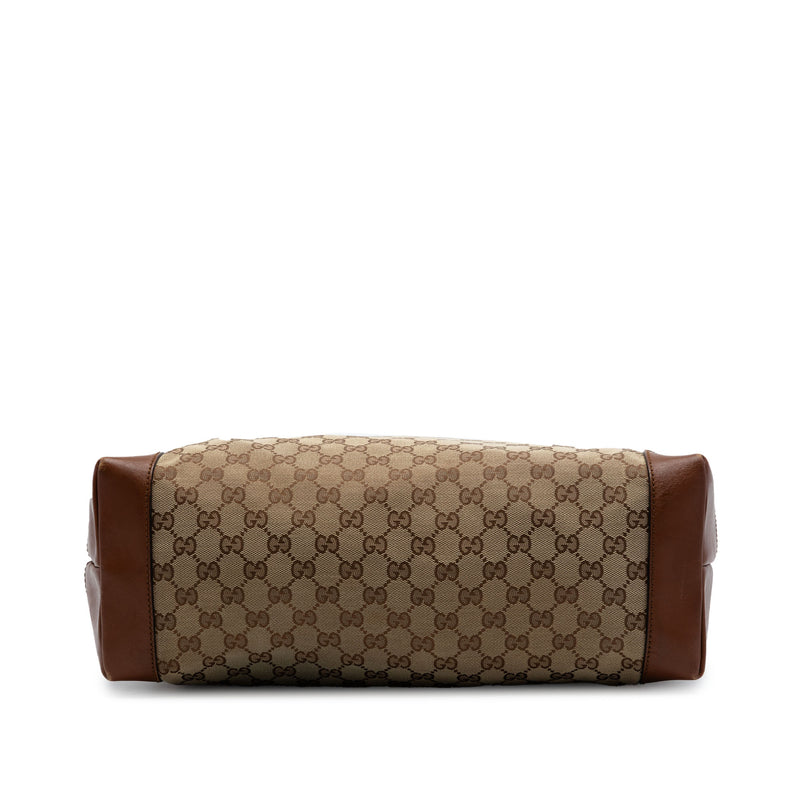 GG Canvas Web Tote - Image 3