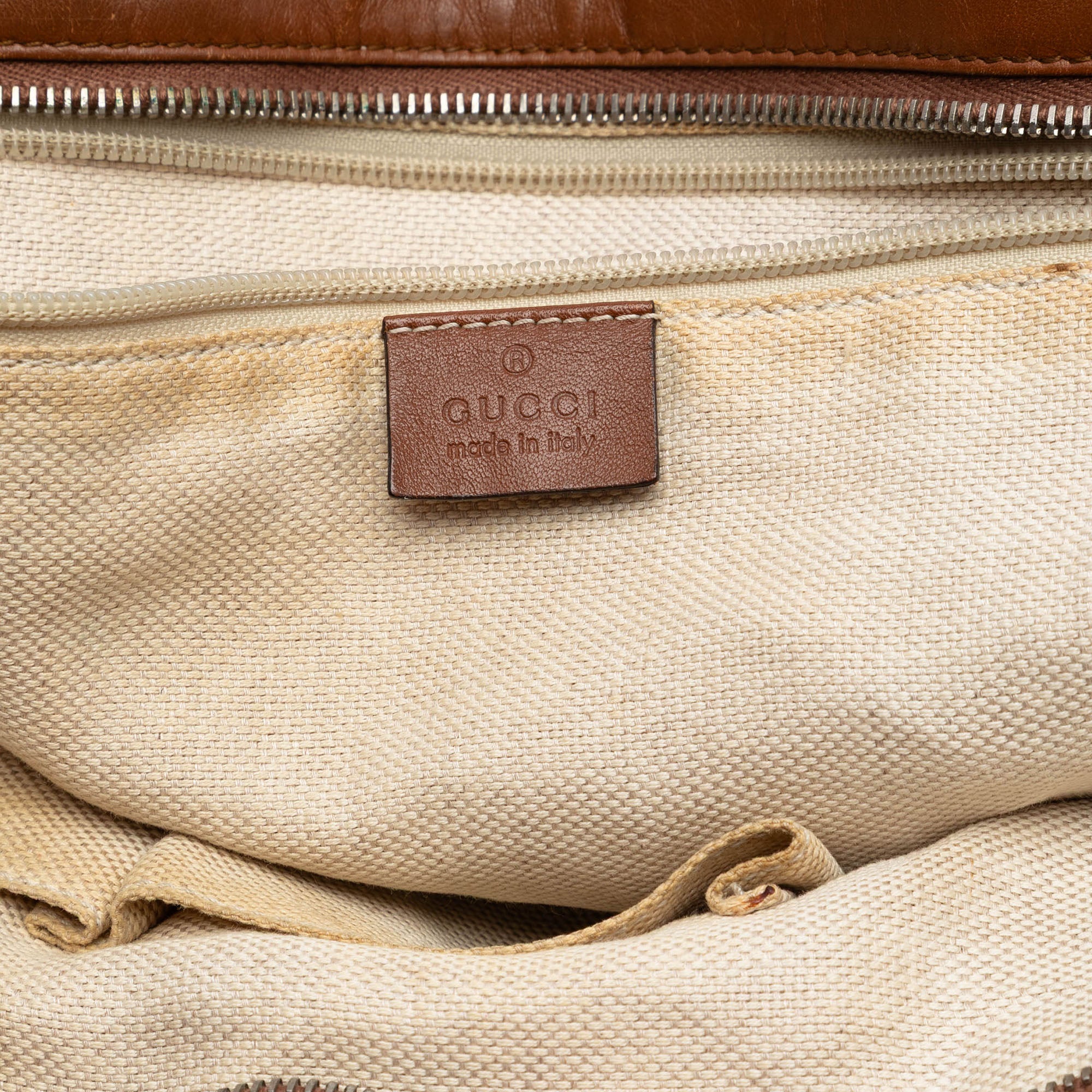 GG Canvas Web Tote - Image 5