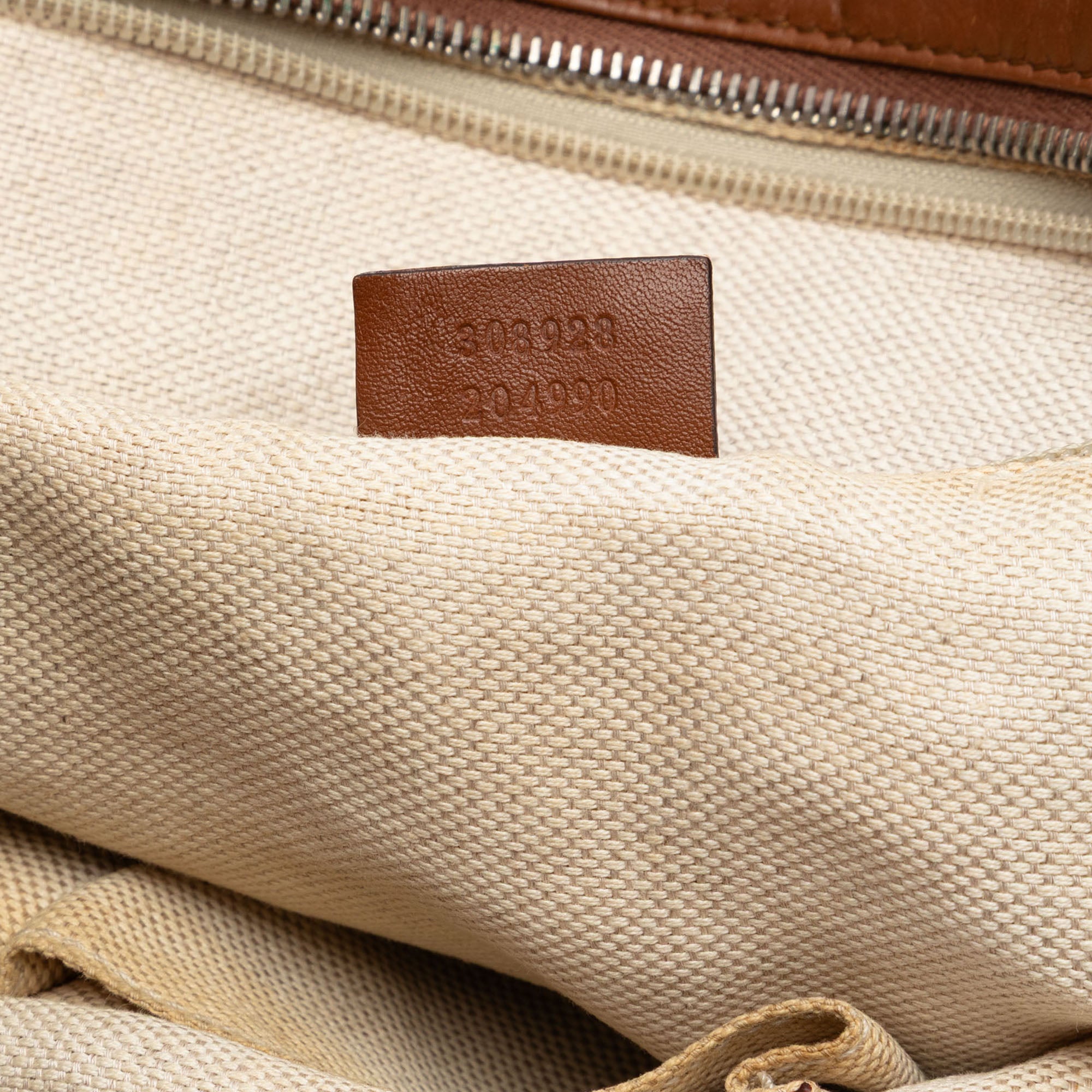 GG Canvas Web Tote - Image 6