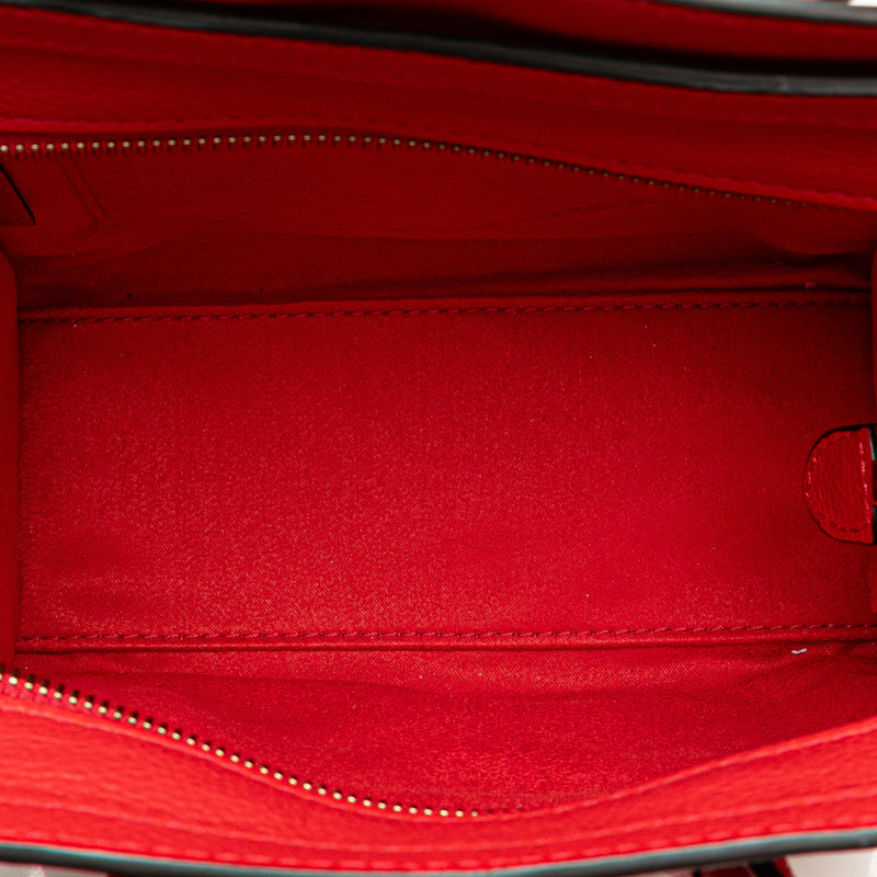 Nano Leather Luggage Tote - Image 4