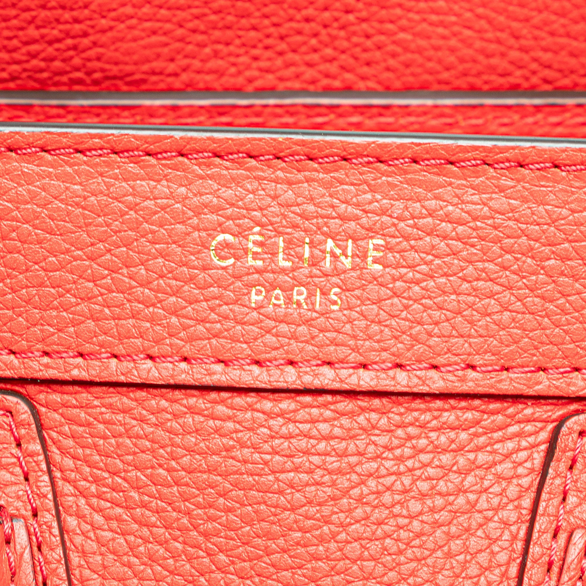Nano Leather Luggage Tote - Image 7