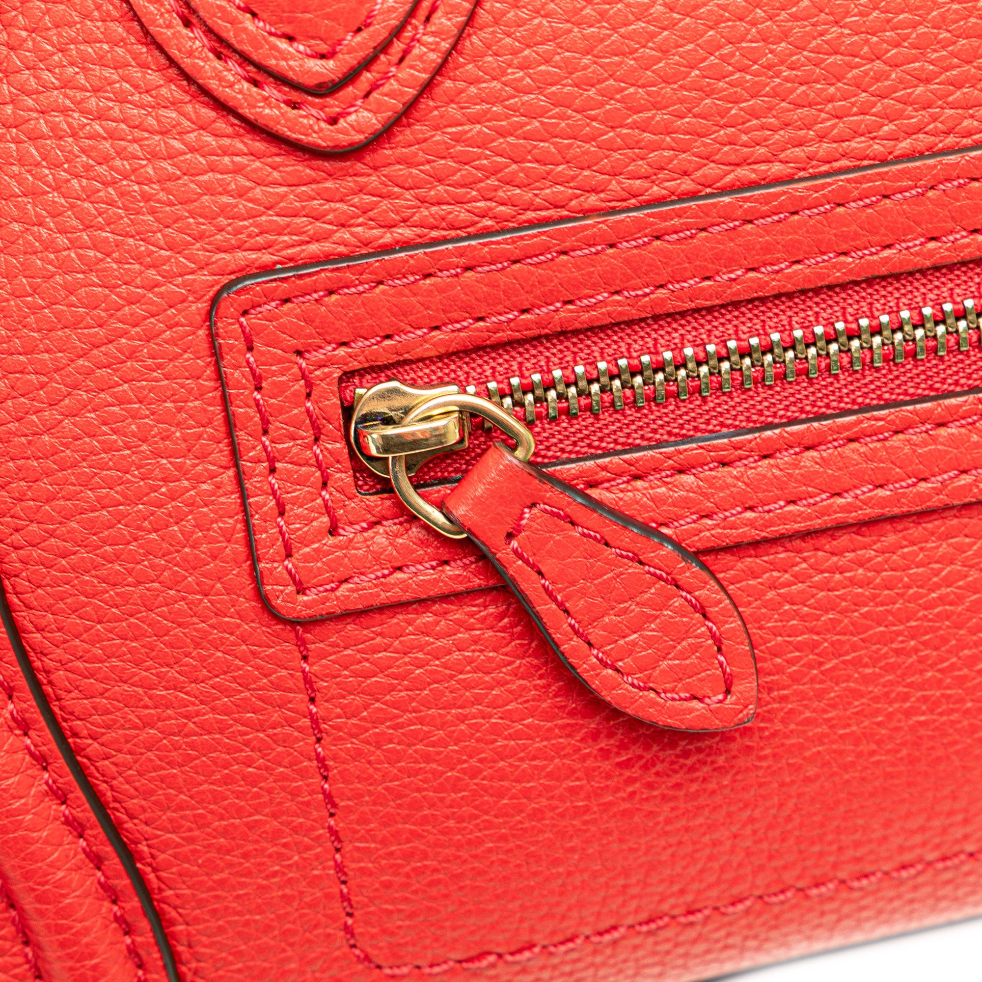 Nano Leather Luggage Tote - Image 8