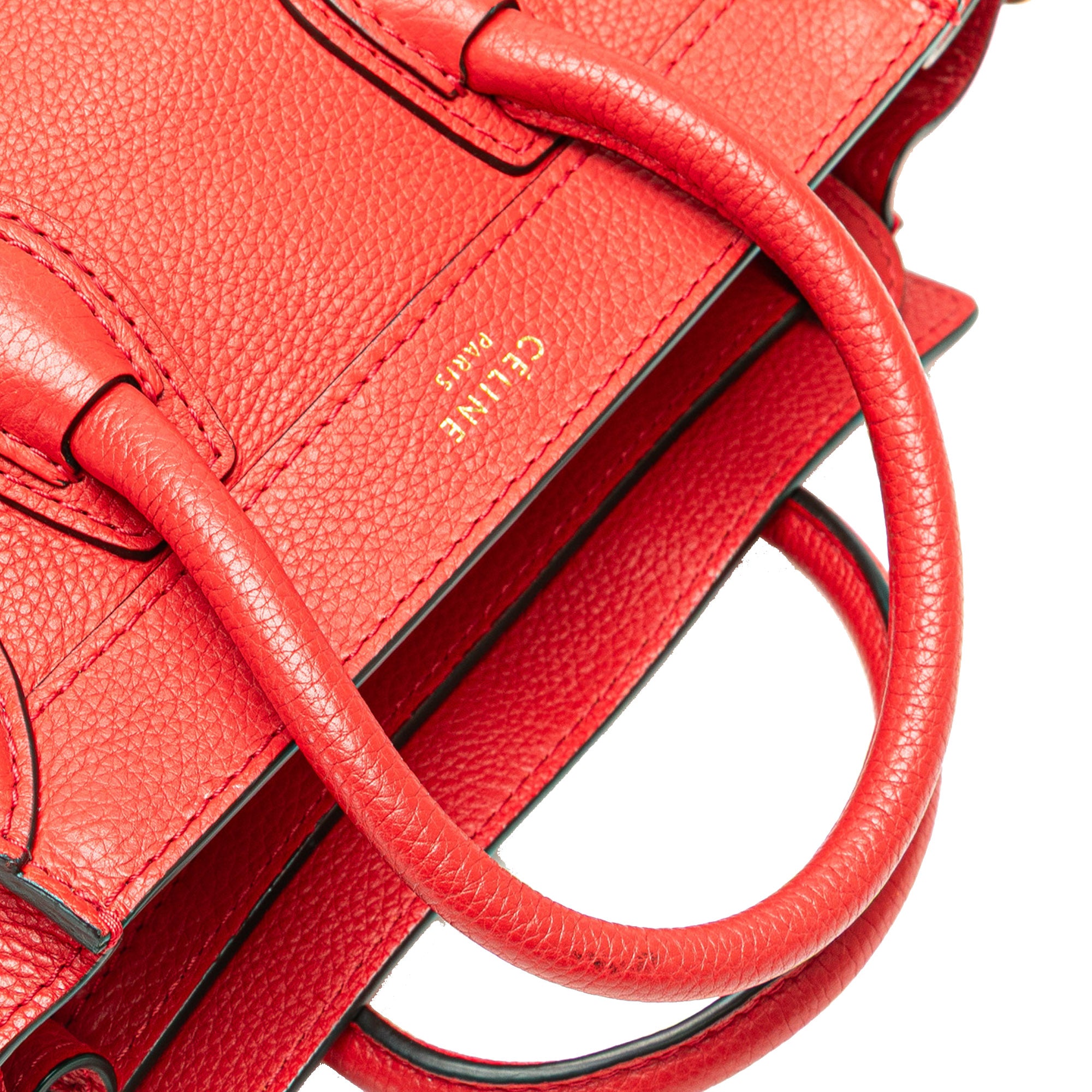 Nano Leather Luggage Tote - Image 9