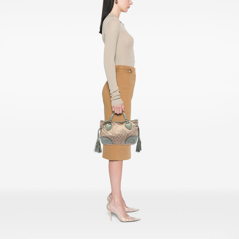Small GG Canvas Tribeca Tote - Image 7