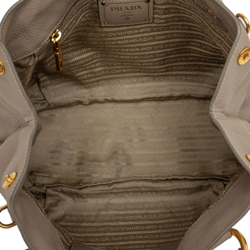 Vitello Daino Open Convertible Tote - Image 4