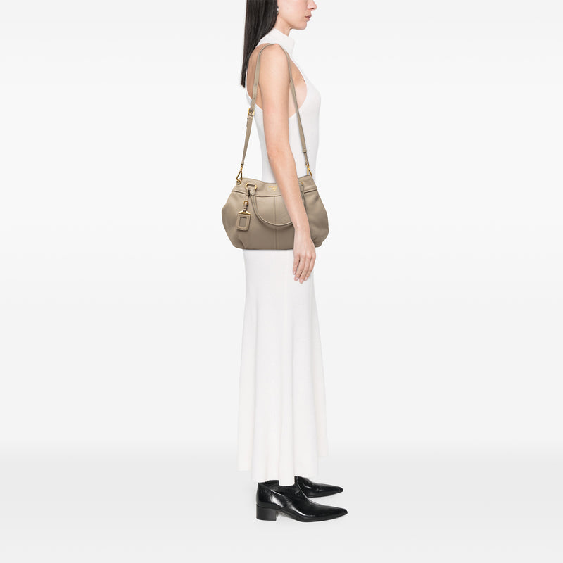 Vitello Daino Open Convertible Tote - Image 6