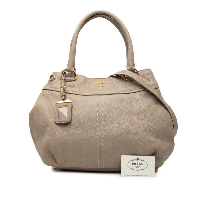 Vitello Daino Open Convertible Tote - Image 7