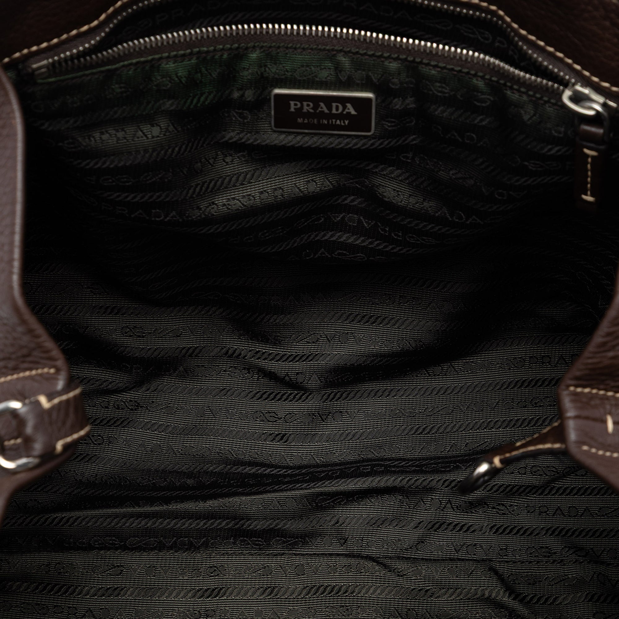 Tessuto and Leather Tote - Image 4