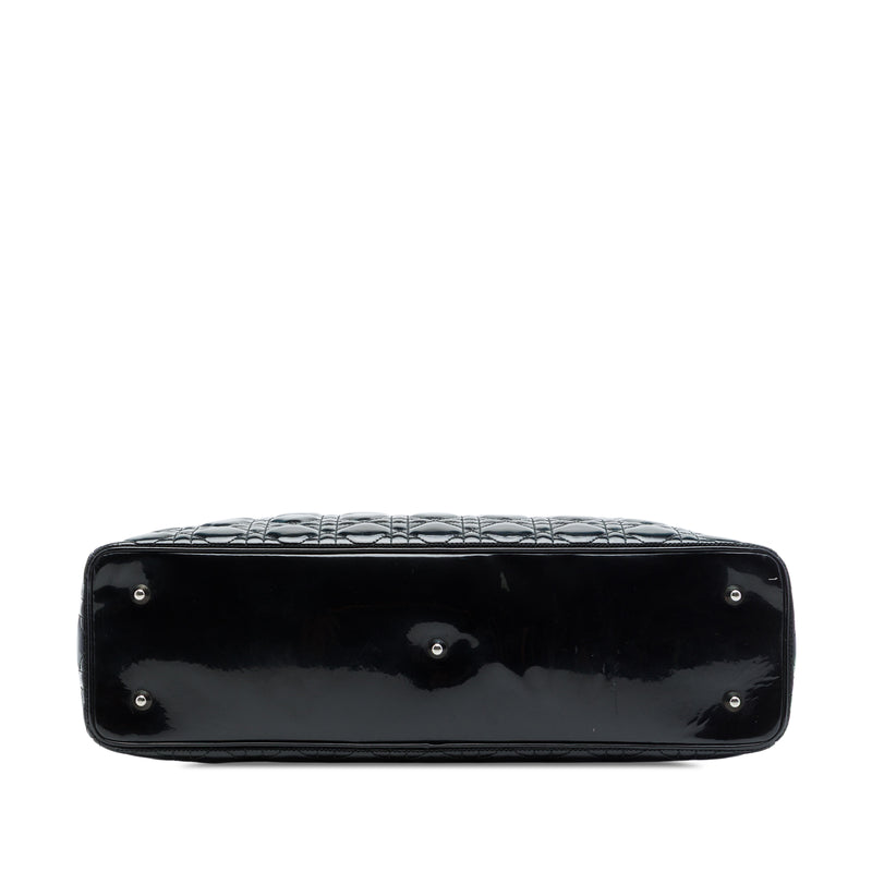 Extra Large Patent Cannage Lady Dior - Image 3