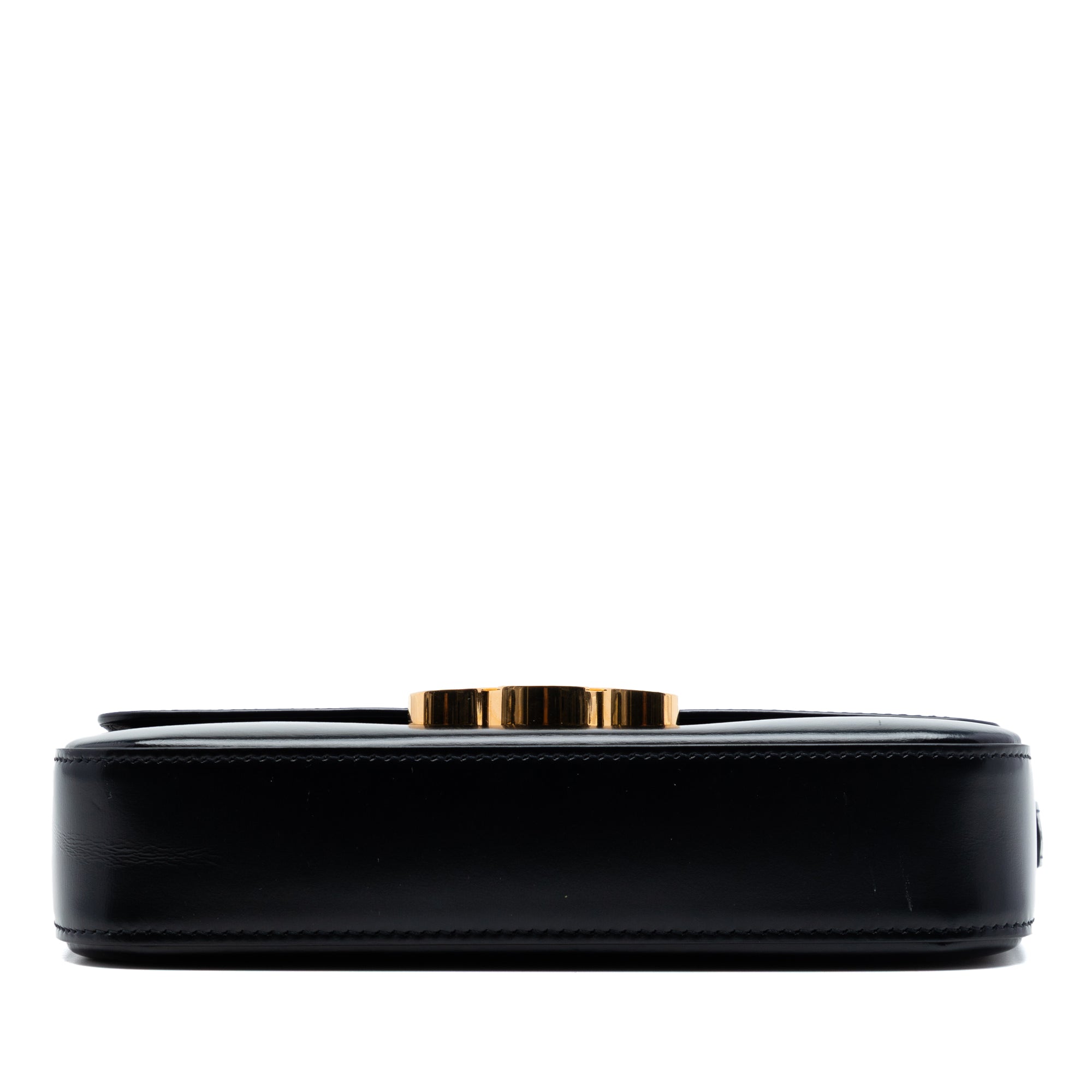 Shiny Calfskin Triomphe Claude Shoulder Bag - Image 3
