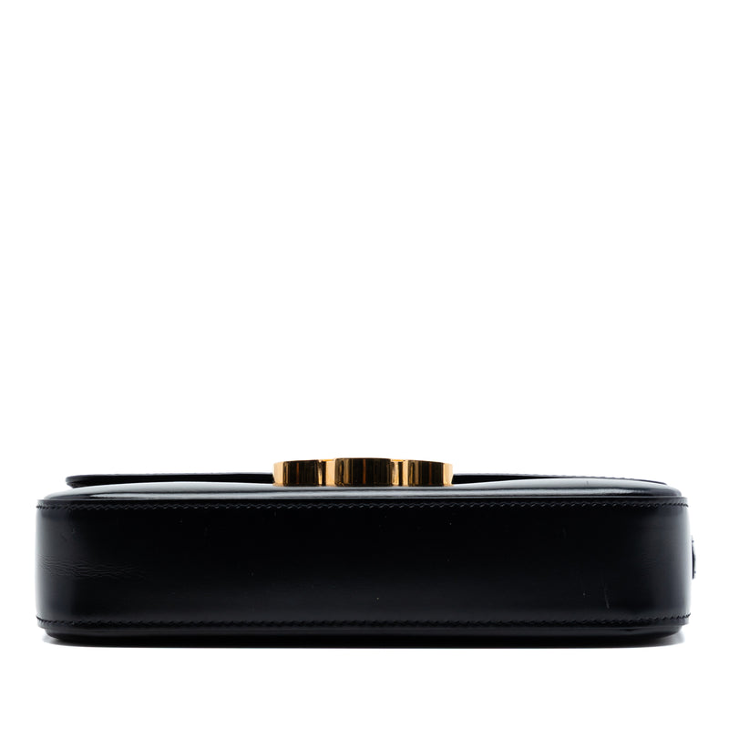 Shiny Calfskin Triomphe Claude Shoulder Bag - Image 3