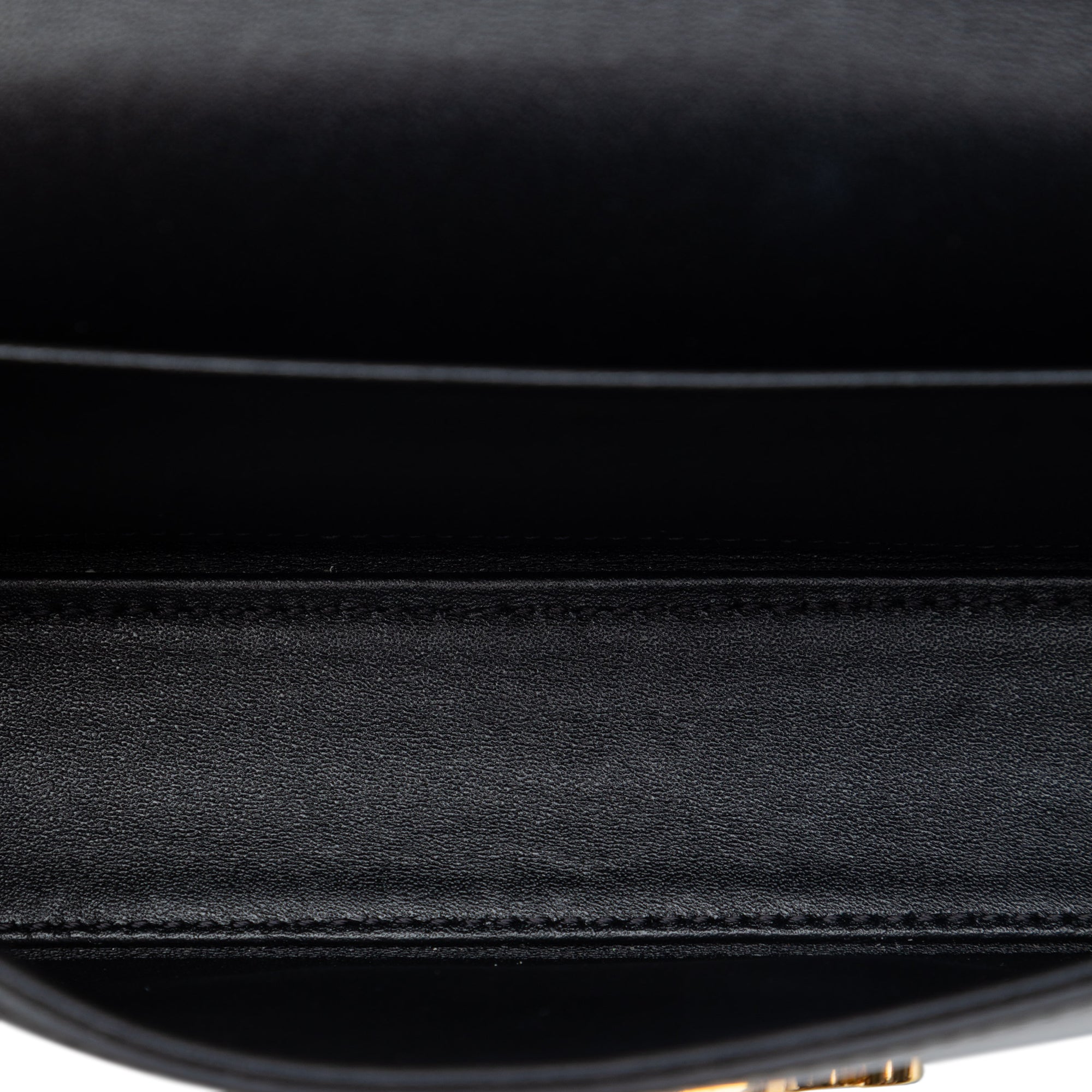 Shiny Calfskin Triomphe Claude Shoulder Bag - Image 4