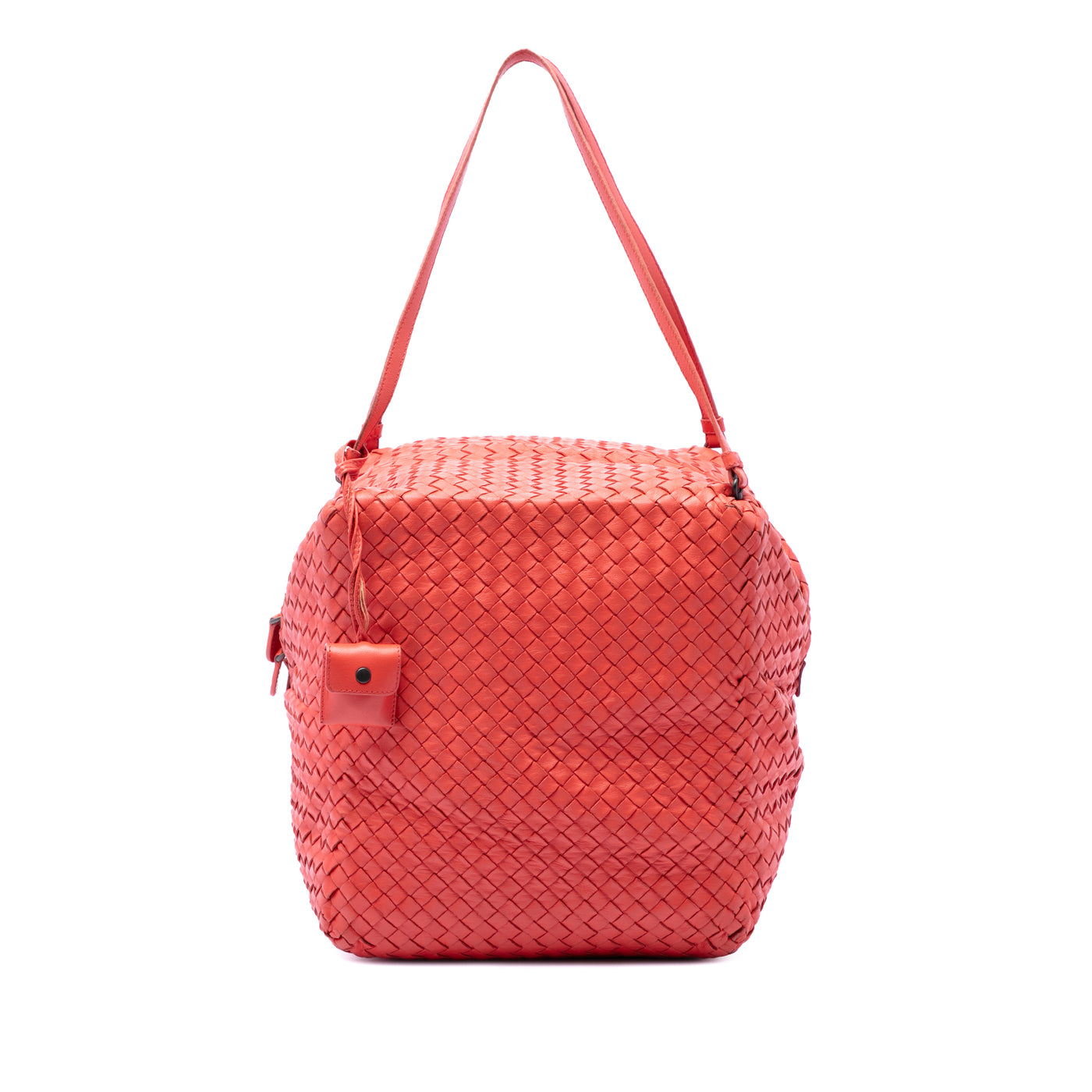 Nappa Intrecciato Cube Shoulder Bag - Image 1