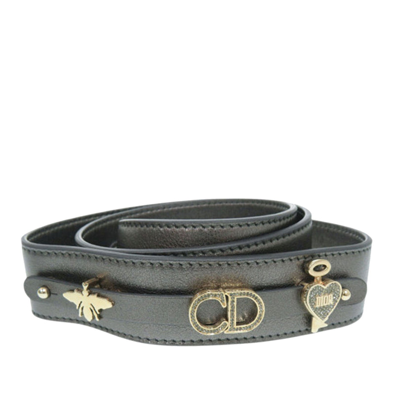 Small Metallic Lambskin Cannage My ABCDior Lady Dior - Image 14