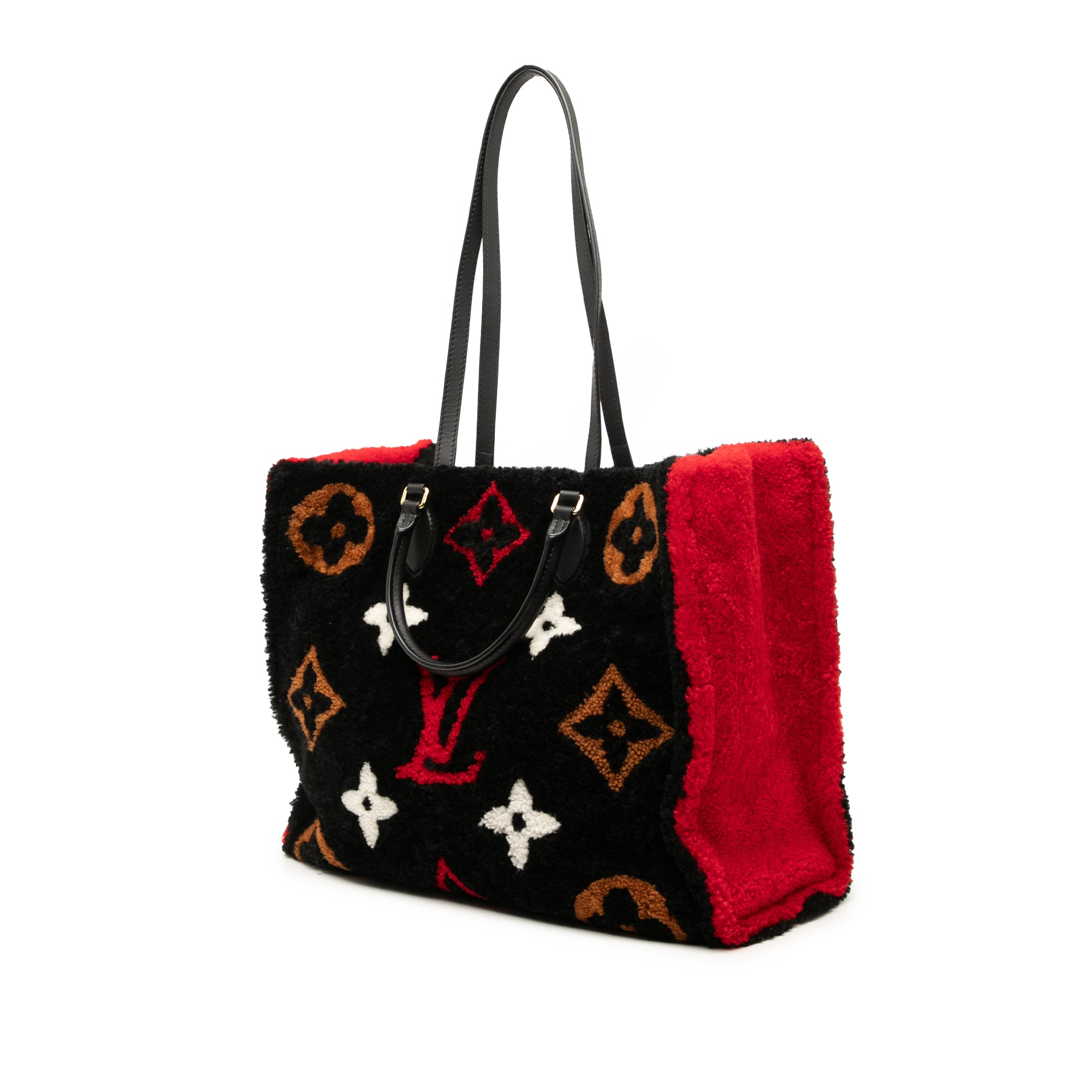 Monogram Giant Shearling Teddy Onthego GM - Image 2