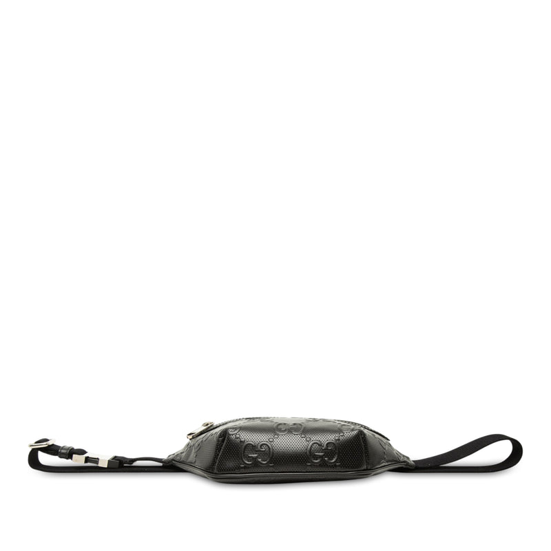 GG Embossed Perforated Leather Belt Bag - Image 3