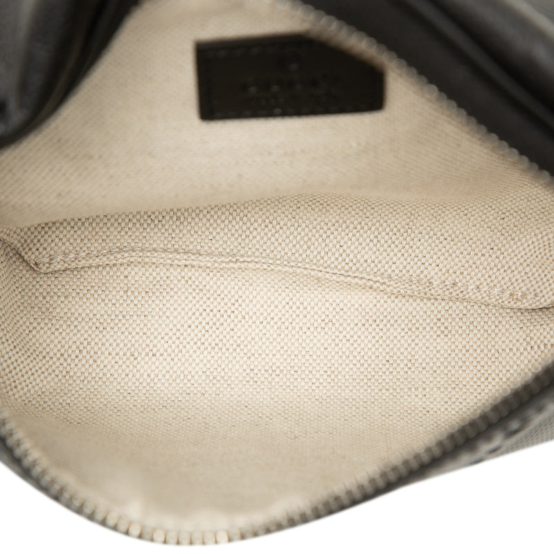 GG Embossed Perforated Leather Belt Bag - Image 4