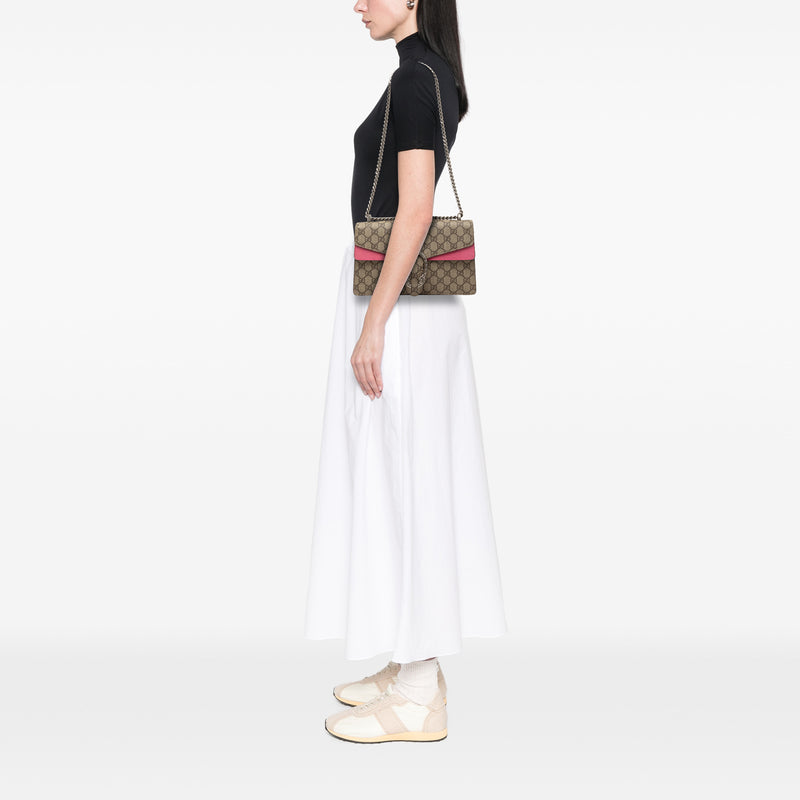 Medium GG Supreme Dionysus Shoulder Bag - Image 9