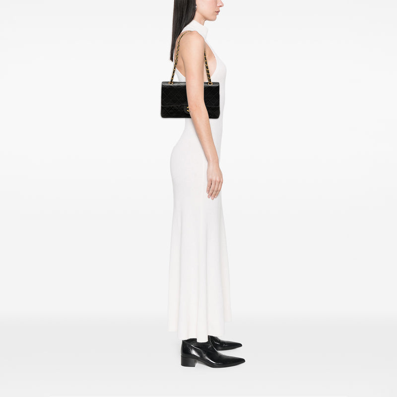 Medium Classic Lambskin Double Flap - Image 6