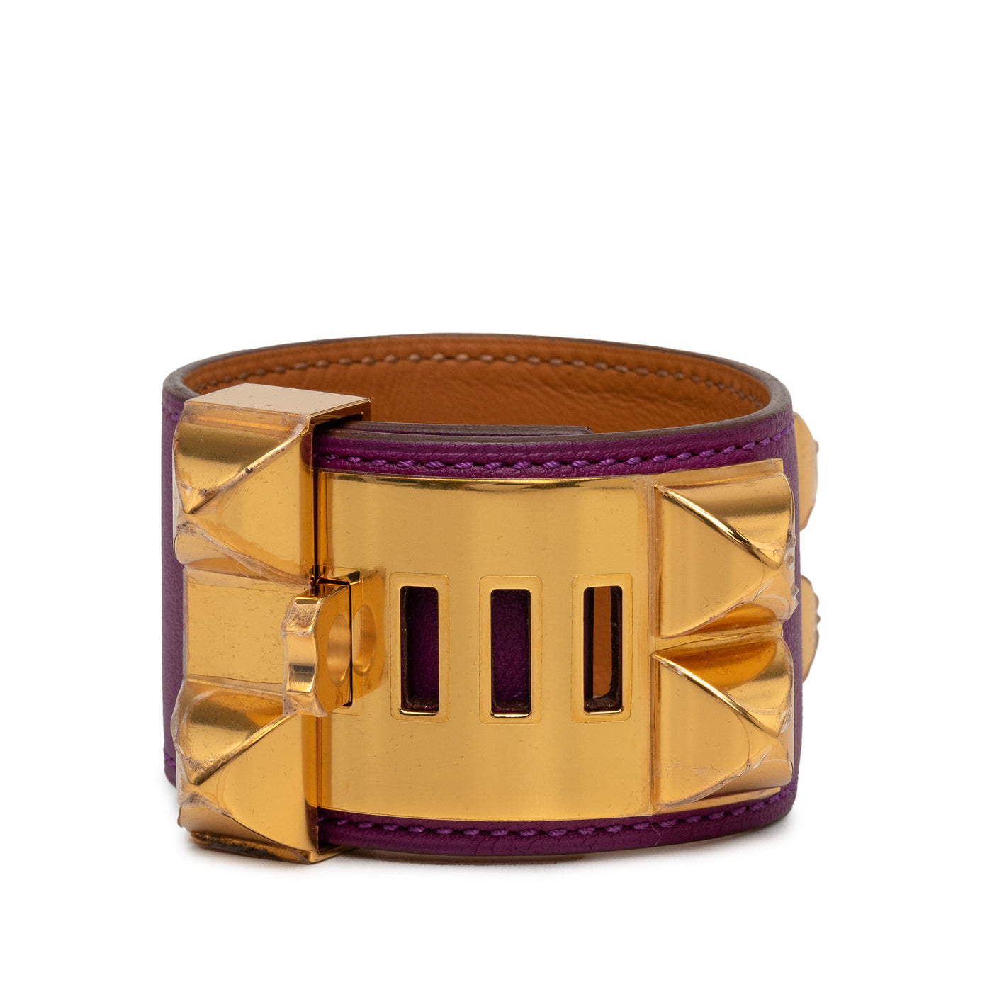 Gold Plated and Swift Collier de Chien Bracelet T4 - Image 1