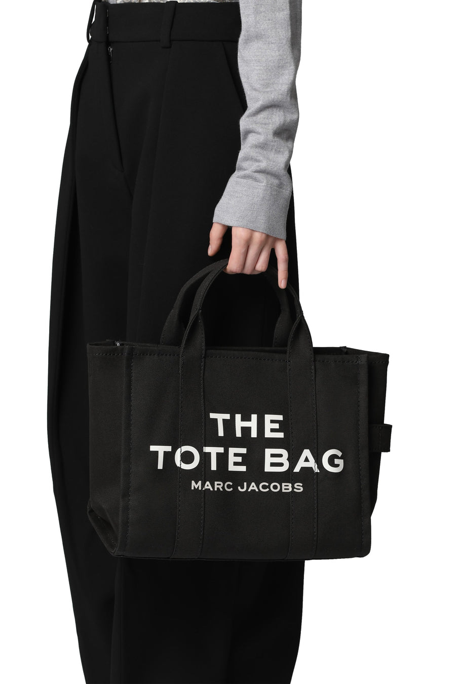 Marc Jacobs Tote Bag — Black Cotton