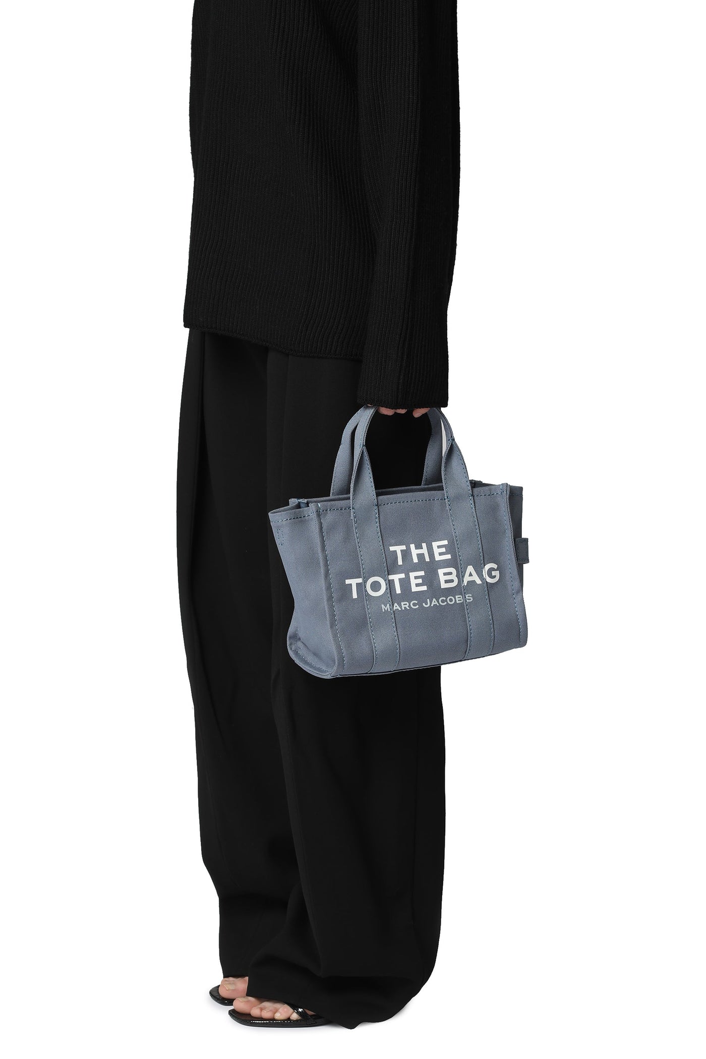 Marc Jacobs Tote Bag — Blue Cotton