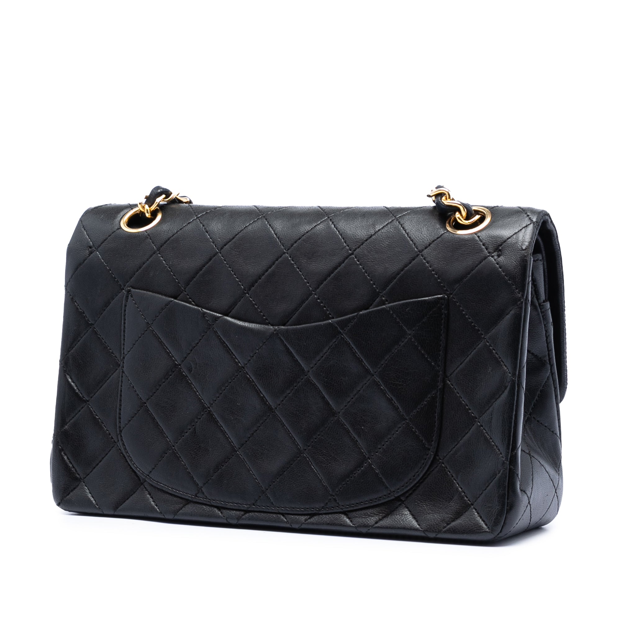 Small Classic Lambskin Double Flap - Image 2