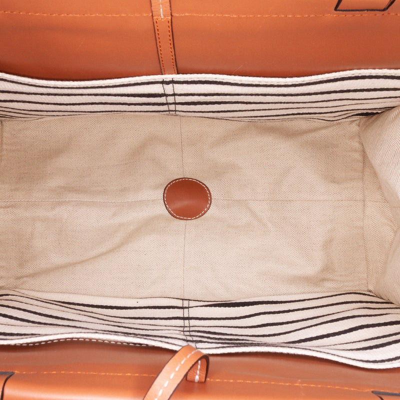 Paulas Ibiza Large Canvas Stripes Cushion Tote - Image 4