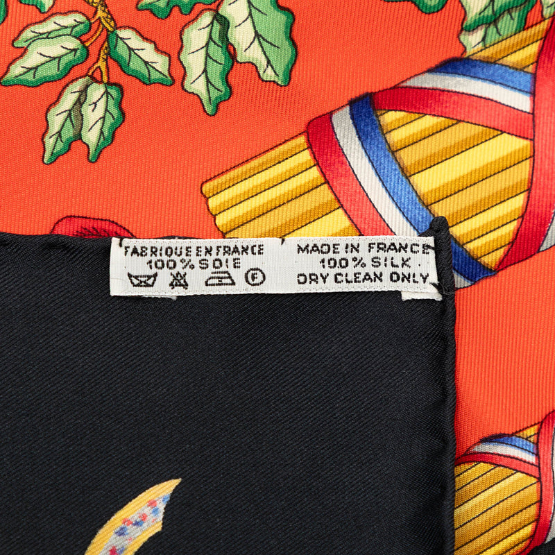Republique Francaise Liberte Egalite Fraternite 1789 Silk Scarf 90 - Image 4