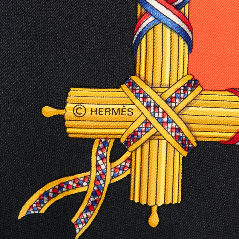 Republique Francaise Liberte Egalite Fraternite 1789 Silk Scarf 90 - Image 5