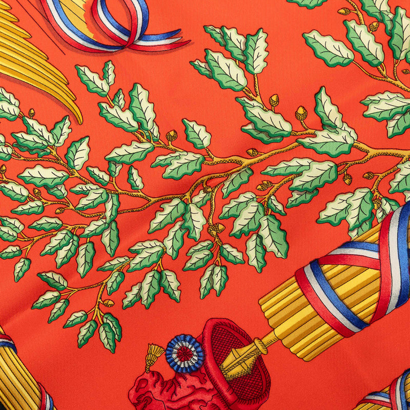 Republique Francaise Liberte Egalite Fraternite 1789 Silk Scarf 90 - Image 6