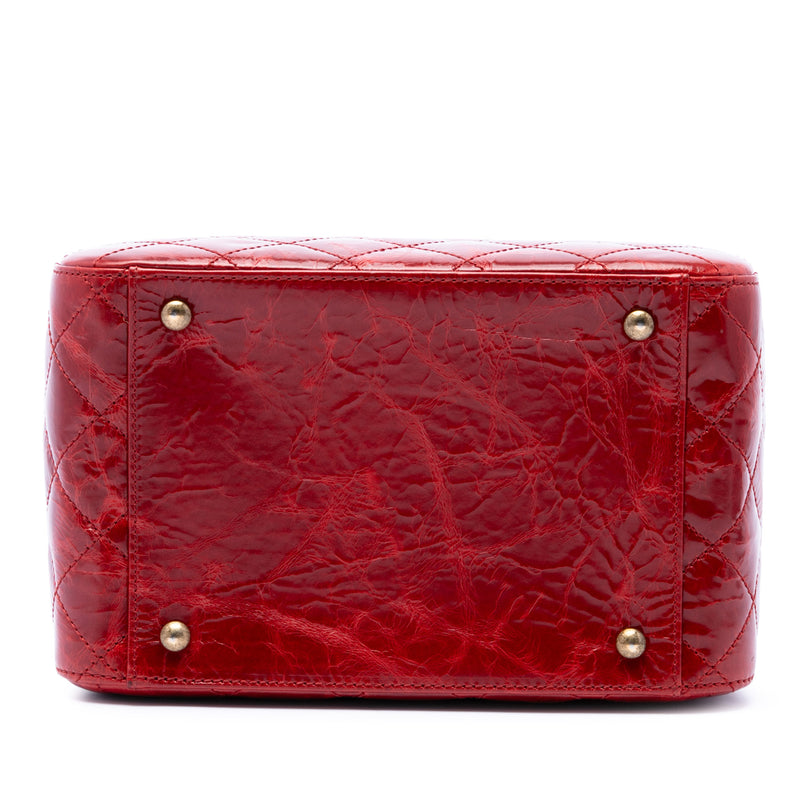 CC Quilted Glazed Calfskin Vanity Case - Image 3