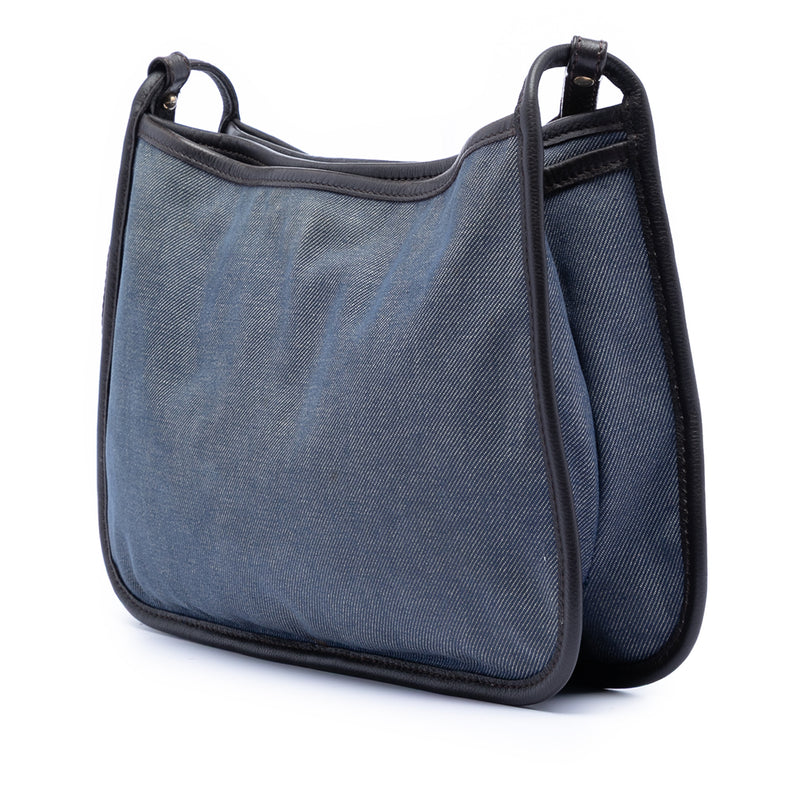 Denim Pochette Crossbody - Image 2