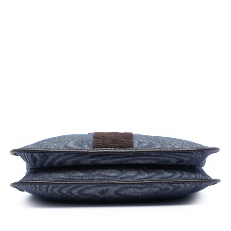 Denim Pochette Crossbody - Image 3