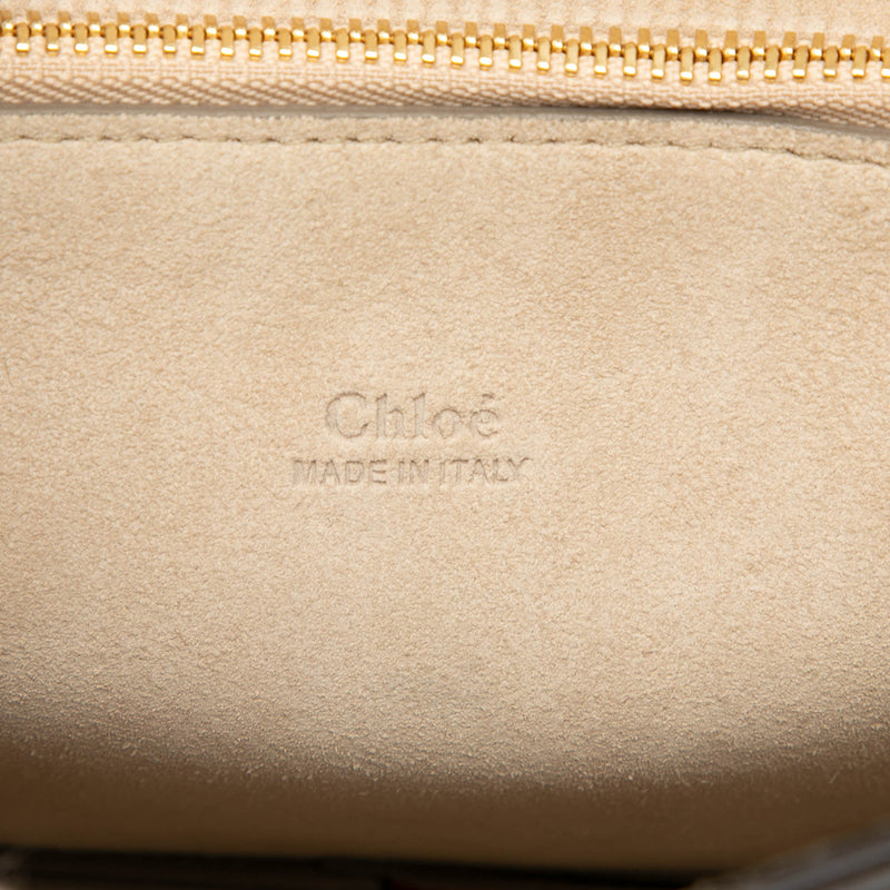 Medium Braided Leather Faye Crossbody - Image 5