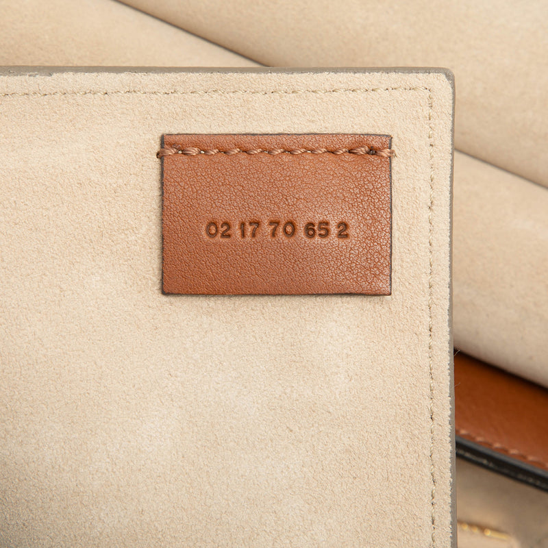 Medium Braided Leather Faye Crossbody - Image 6