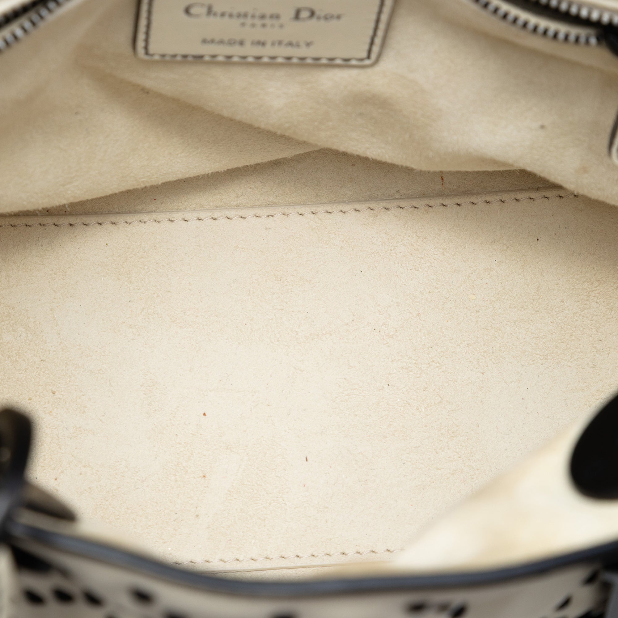 Medium Lambskin Cannage Studded Supple Lady Dior - Image 4