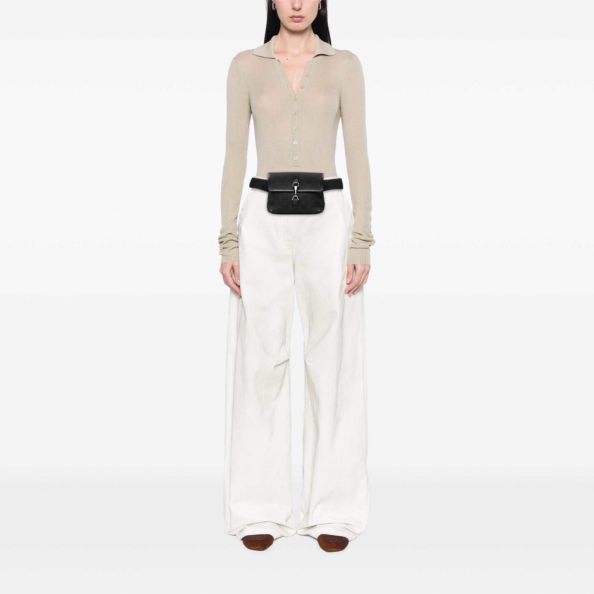 GG Canvas Jackie Belt Bag - Image 7