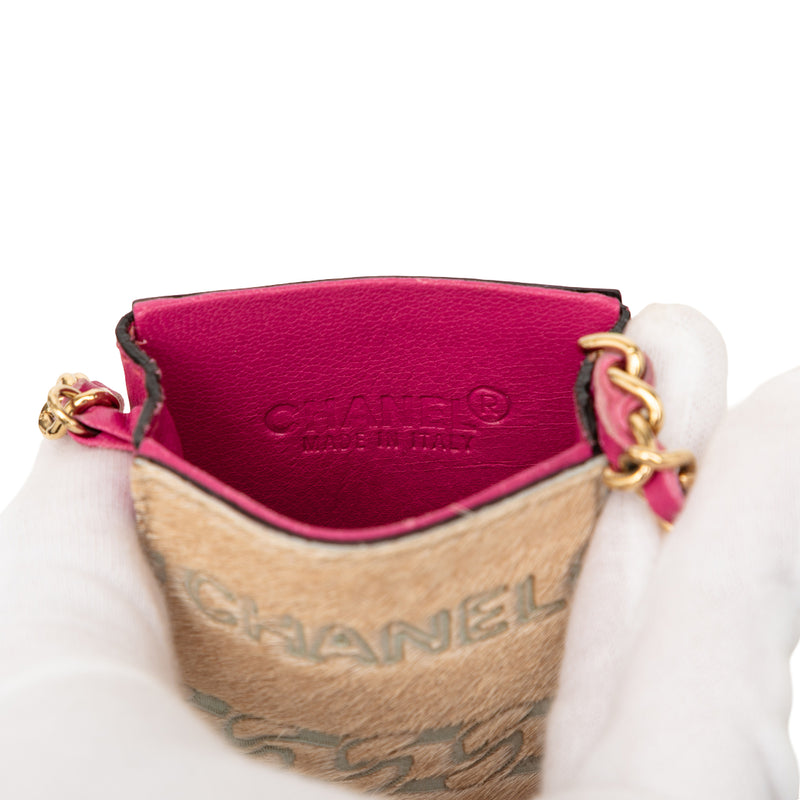 Lambskin and Pony Hair Cigarette Case - Image 6