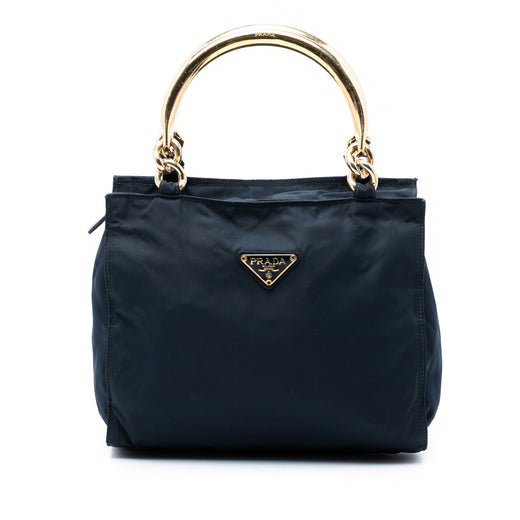 Tessuto Metal Handle Bag - Image 1