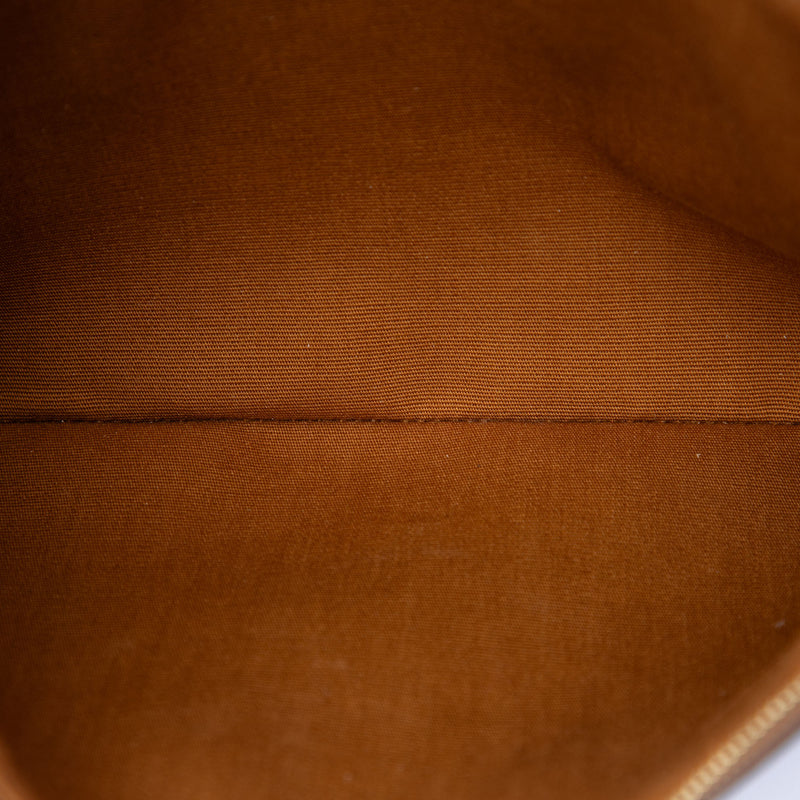 Small Triomphe Coated Canvas Clutch - Image 4