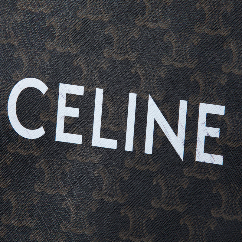 Small Triomphe Coated Canvas Clutch - Image 5