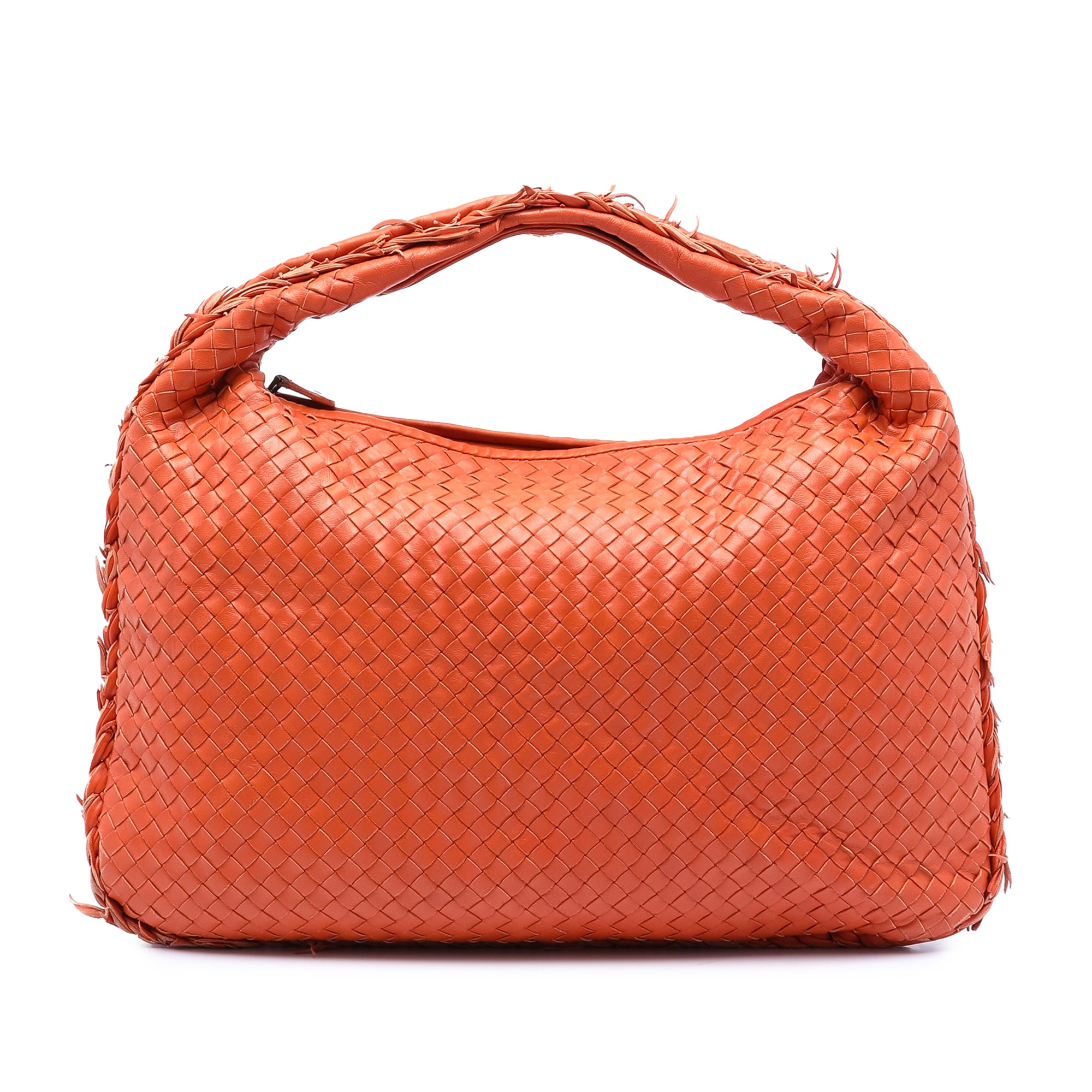Medium Nappa Intrecciato Fuzzy Veneta Hobo - Image 1