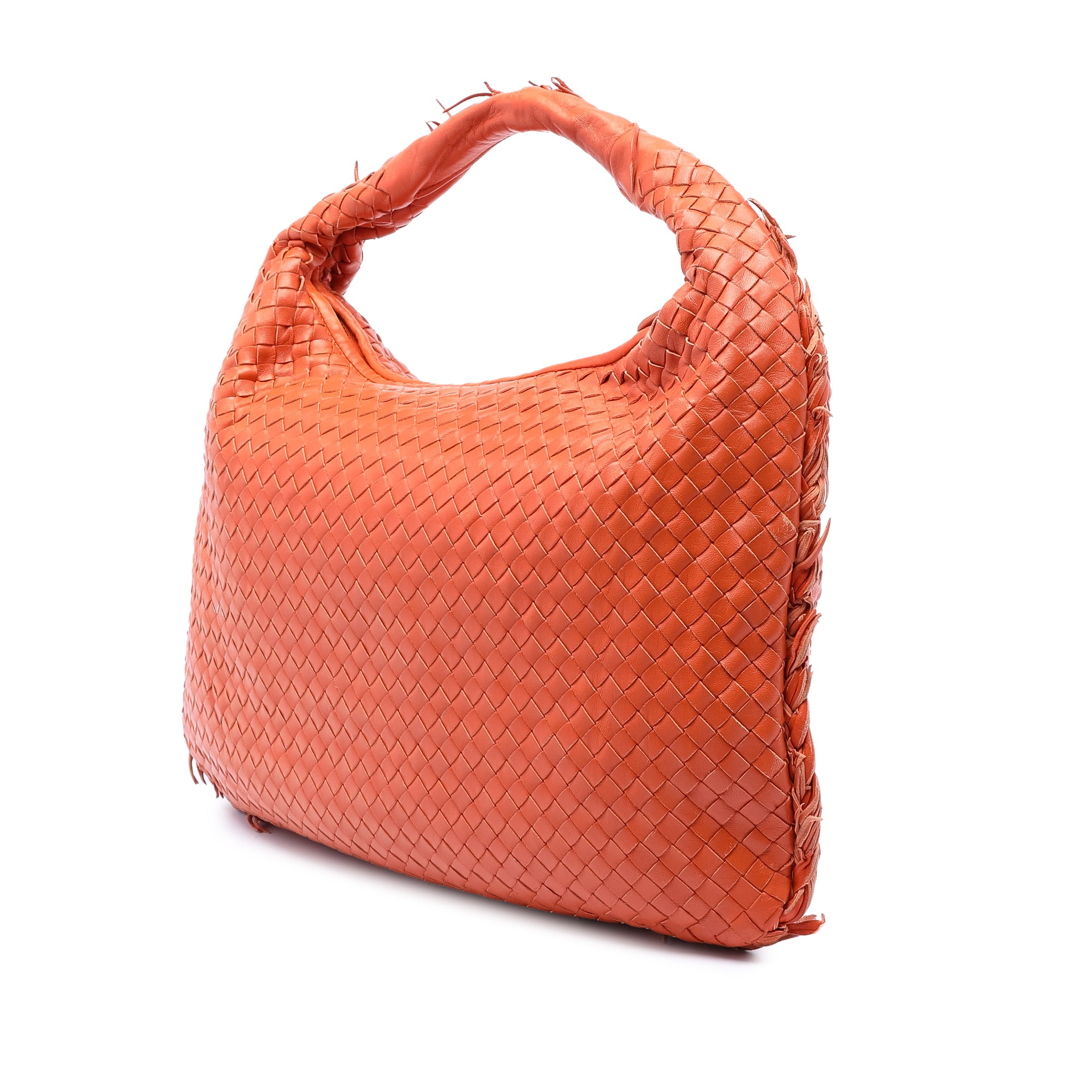Medium Nappa Intrecciato Fuzzy Veneta Hobo - Image 2