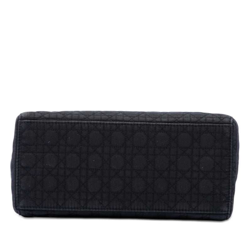 Medium Nylon Microcannage Lady Dior - Image 3