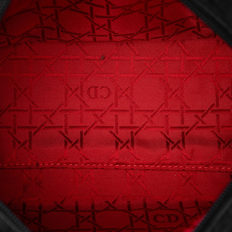 Medium Nylon Microcannage Lady Dior - Image 4